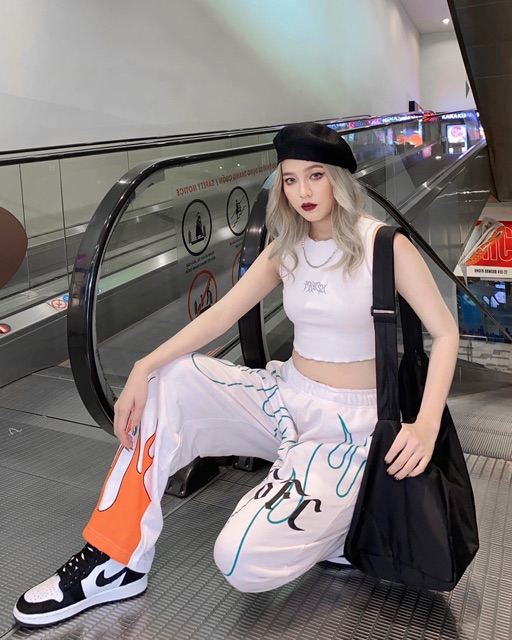 [Mã SKAMA06 giảm 8% tối đa 50K đơn 250K] Quần dài lửa FIRE SWEATPANTS | BigBuy360 - bigbuy360.vn