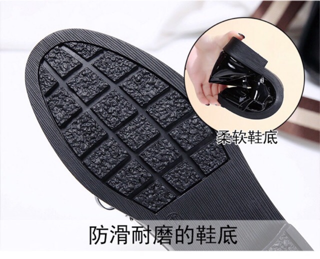 (Có sẵn) GO9 Giày Oxford nữ sinh Nhật Bản có tua điệu đà đính nơ phía trước