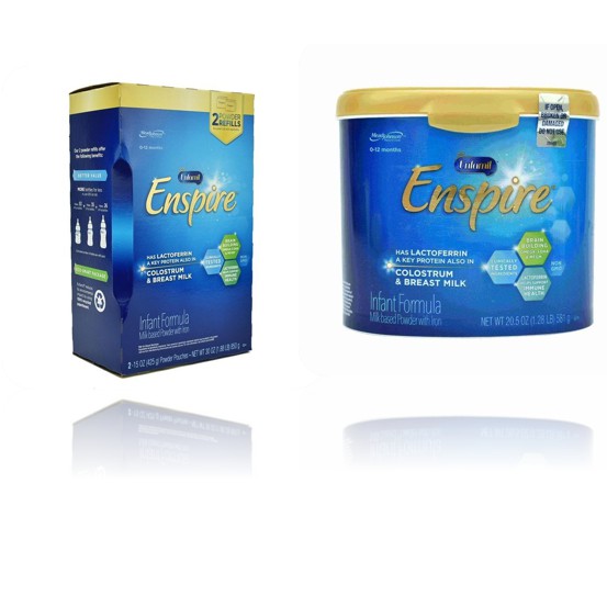 581-850g SỮA BỘT ENFAMIL ENSPIRE INFANT FORMUALA MỸ  HỘP GIẤY 850G