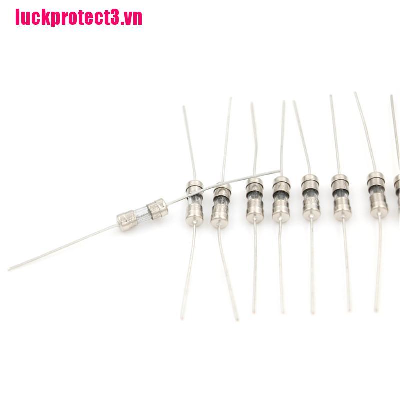 AXIAL Set 10 Cầu Chì Ống Thủy Tinh 3.6x10mm 2a Chuyên Dụng