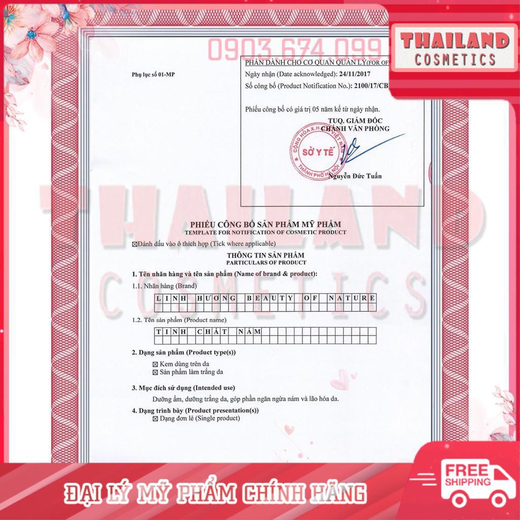 Tinh chất nám Linh Hương