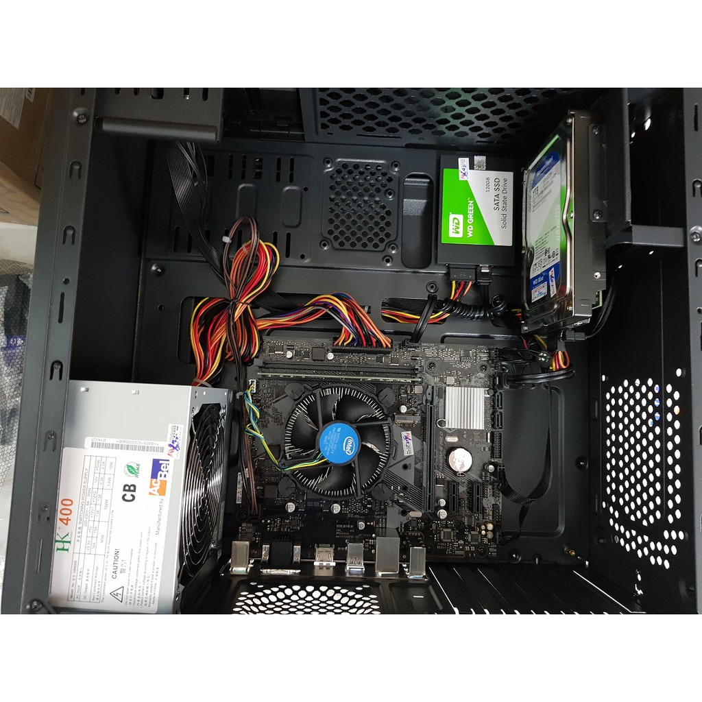 Bộ máy vi tính để bàn Desktop H310 HDMI/Intel G5420/4GB/120GB SSD/ 1.000GB HDD hàng chính hãng BH 03 năm