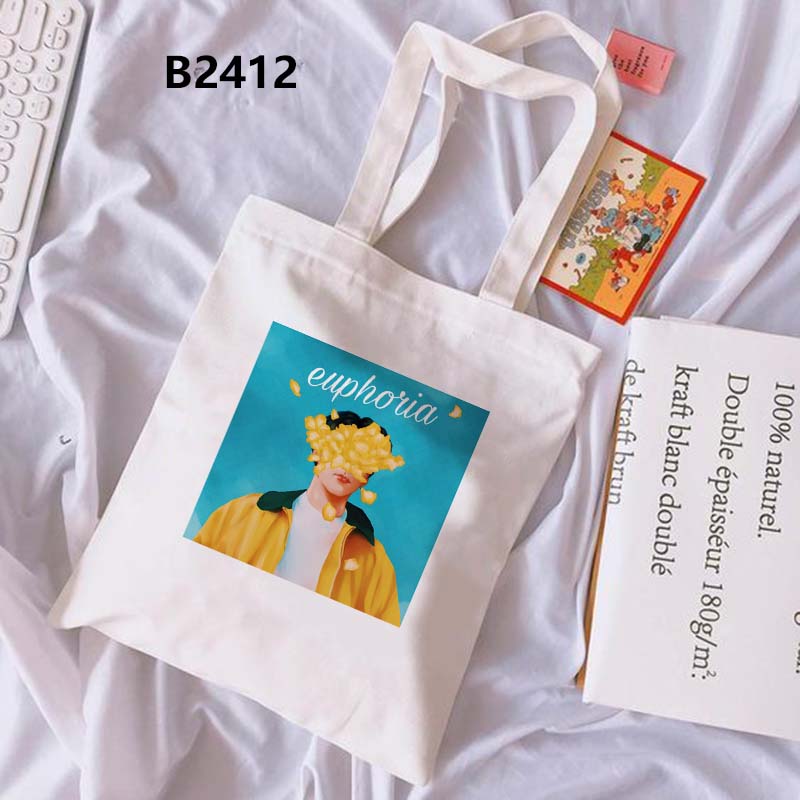 Túi vải In Hình BTS Euphoria Jungkook
