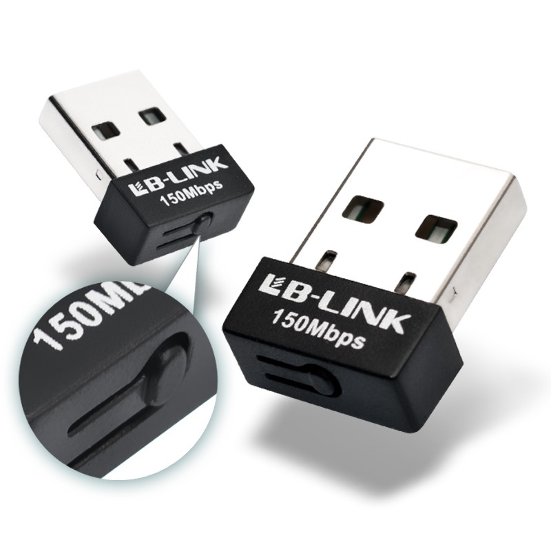 USB thu sóng Wifi tốc độ 150Mbps LB-LINK 151 ,USB Wifi - USB thu sóng Wifi cho máy tính để bàn ,Laptop ,(Giá Hủy Diệt) U