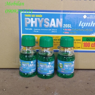 PHYSAN 20 Chuyên Trị Vi Khuẩn, Phòng Trị Thối Nhũn 100ml