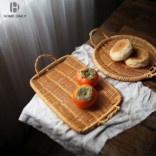 Rổ Mây Đựng Trái Cây Phong Cách Nhật Bản