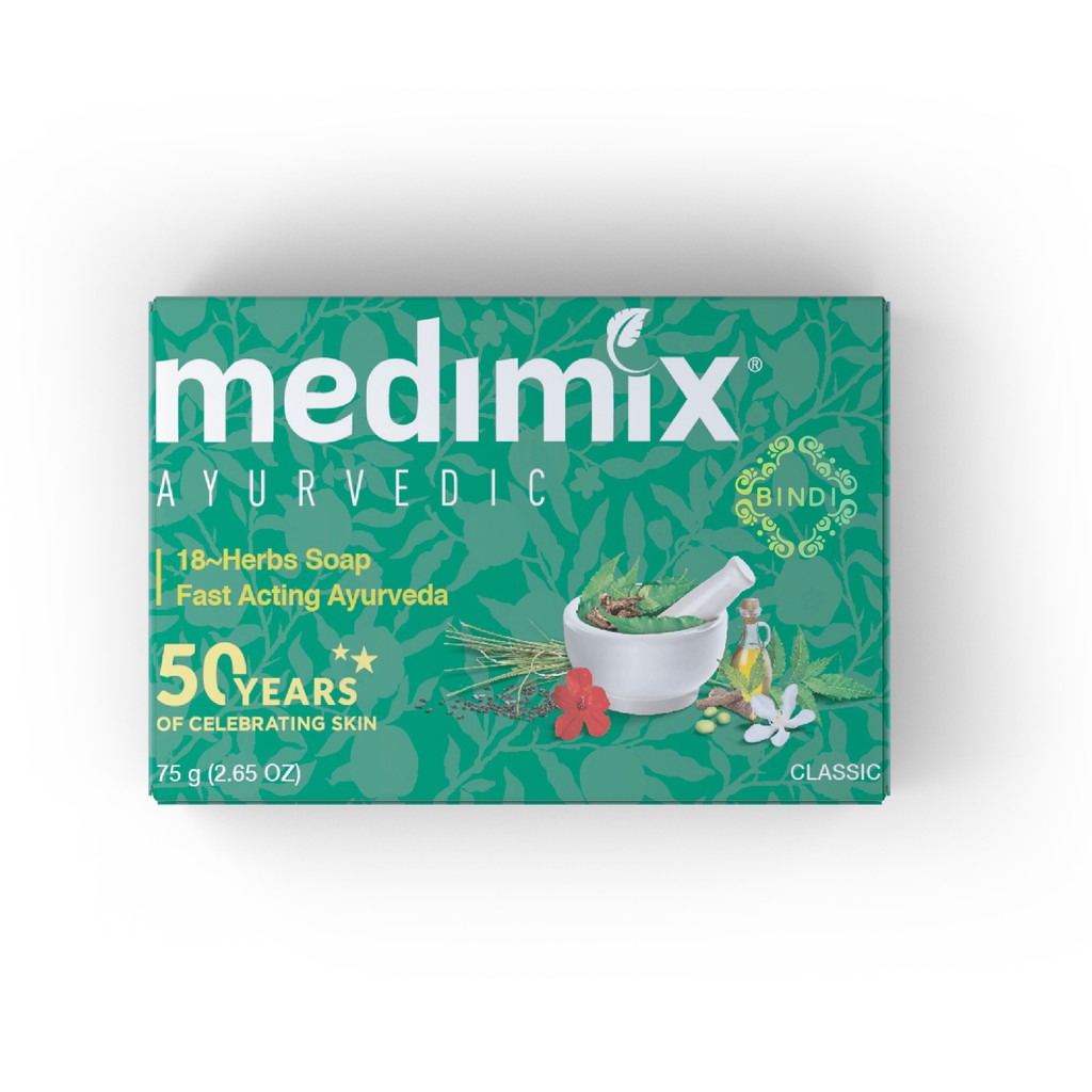 Xà Phòng Medimix 18 Loại Thảo dược Ayurveda Tác Động Nhanh 125g | BigBuy360 - bigbuy360.vn
