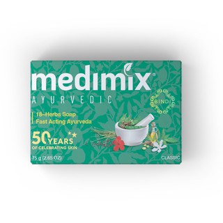 Xà Phòng Medimix 18 Loại Thảo dược Ayurveda Tác Động Nhanh 125g