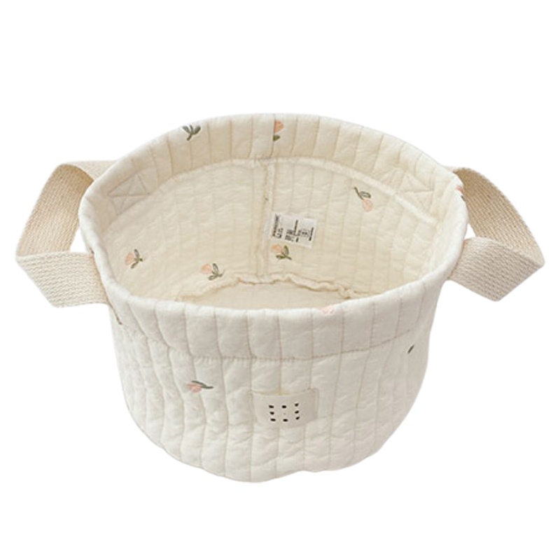 Túi Đựng Bỉm Thêu Họa Tiết Gấu Dễ Thương Tiện Dụng