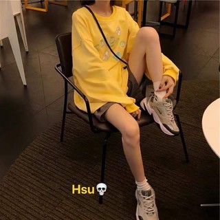 [Sói Xám] [Free ship 50k] ❤️❤️❤️- Áo nỉ hoa vàng HSU1 -Vải xịn