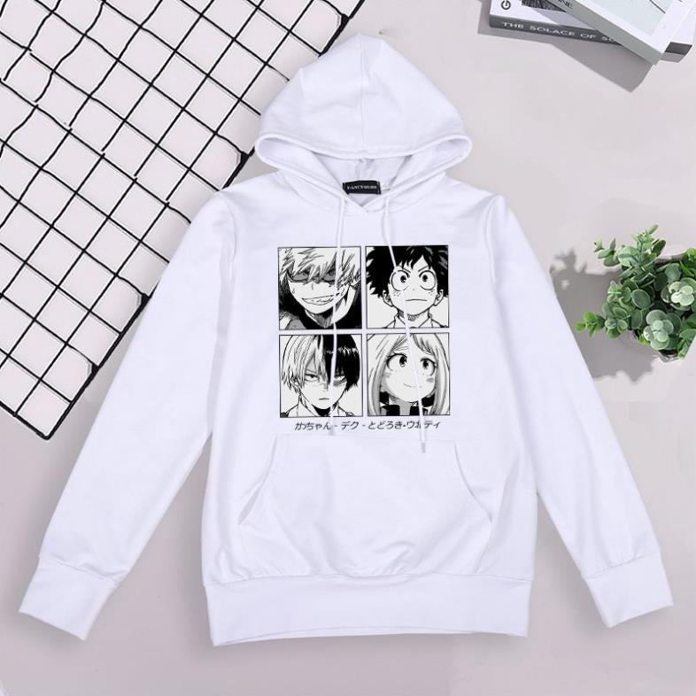 RẺ VÔ ĐỊCH  Áo Hoodie Dài Tay Anime My Hero Academia Nam Nữ Cực HOT