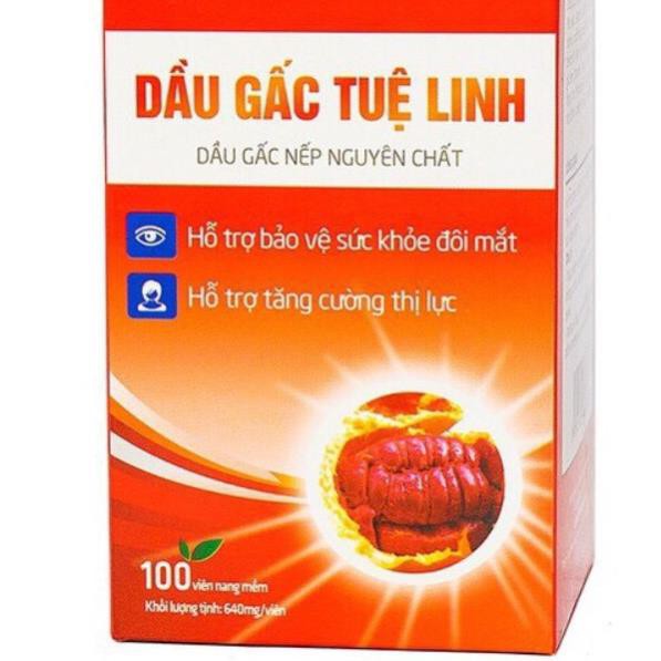 Dầu gấc Tuệ Linh - Giúp sáng mắt đẹp da