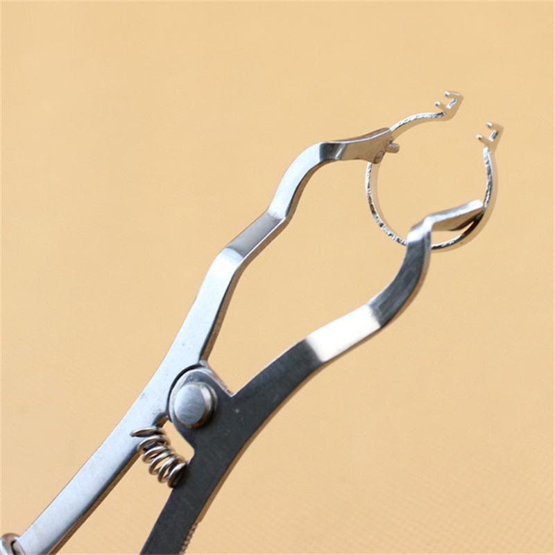 [Hàng mới về] Dụng cụ đặt đê cao su nha khoa bằng thép không gỉ