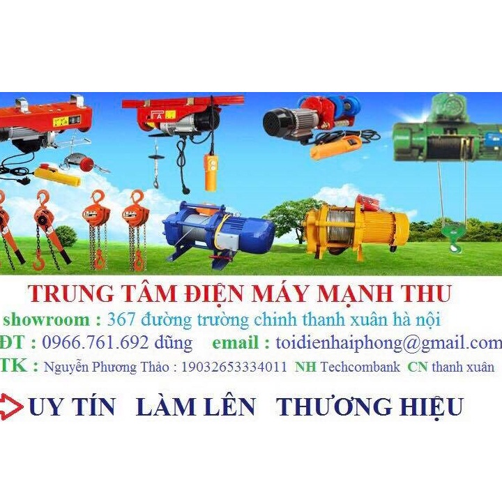 Máy tời điện - 1200kg