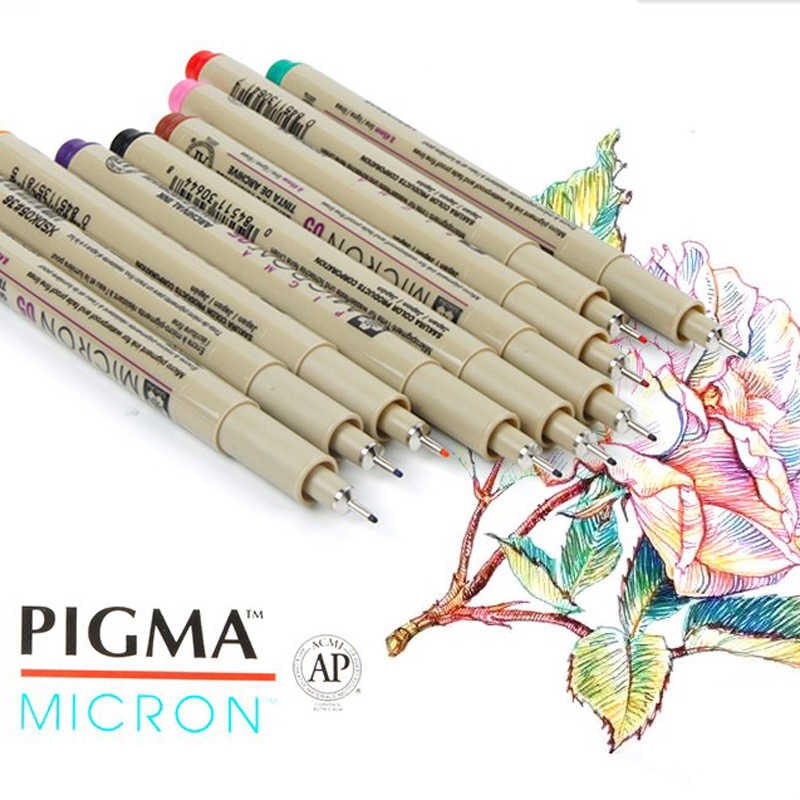 Bút line đi nét, bút vẽ kỹ thuật Sakura PIGMA MICRON size 05 - 0.45mm (nhiều màu)