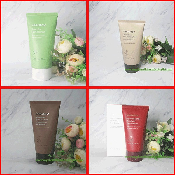Sữa Rửa Mặt Innisfree Các Loại