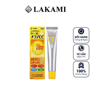 Serum trắng da cc melano 20ml nhật bản tinh chất dưỡng da vitamin c melano cc rohto
