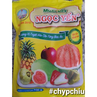 -1 bịch 100gr muối sấy ngọc yến date mới 100%