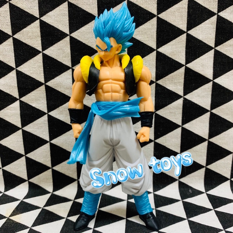 Mô hình Gogeta Dragon Ball Super - Mô hình Gogeta Super Saiyan God Blue - Gogeta tóc xanh - Cao 18cm