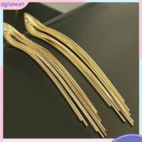 Khuyên tai dáng dài kiểu chuỗi thời trang dành cho nữ