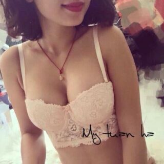 Set Beautiful ren cup ngang 5 móc cài sau
