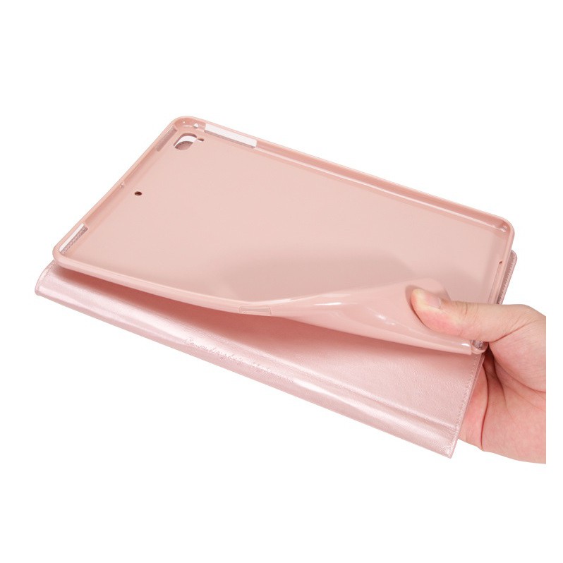 Bao da Samsung Galaxy Tab A7 10.4 (2020) T500/T505 dạng ví có ngăn đựng thẻ, đựng tiền, quai gập chính hãng HanMan | BigBuy360 - bigbuy360.vn