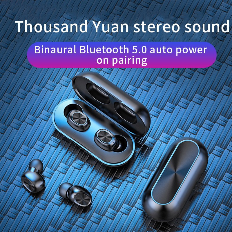 B5 Wireless Bluetooth 5.0 Earphone Touch Control Waterproof Stereo Headset With Charging Box For Phone