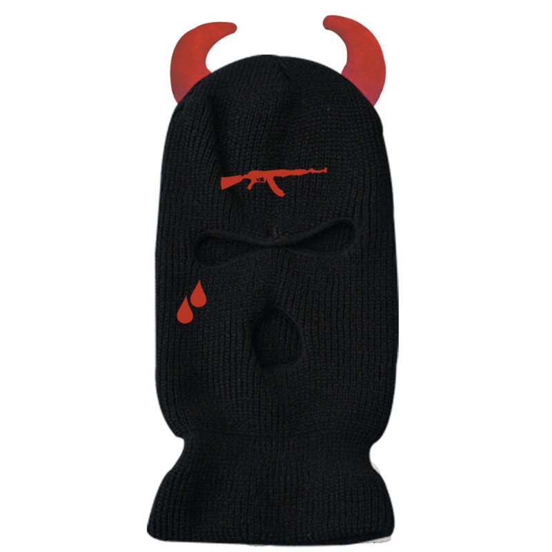 Mũ Len Che Phủ Cổ 3 Lỗ Thoáng Khí Cho Các Hoạt Động Ngoài Trời