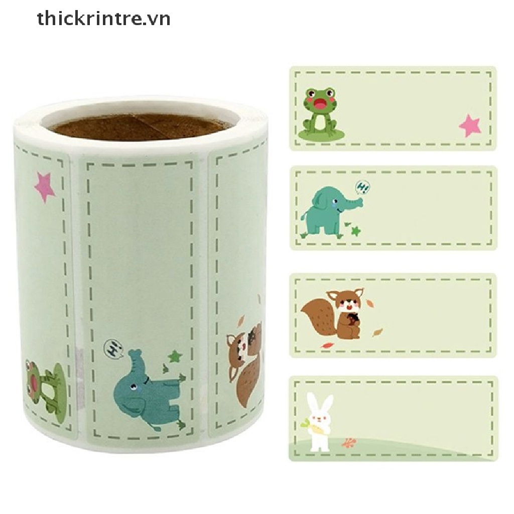 Cuộn 300 Nhãn Dán Thực Phẩm Trong Tủ Lạnh