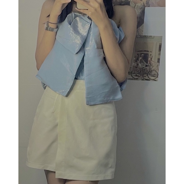 Áo nơ tiểu thư