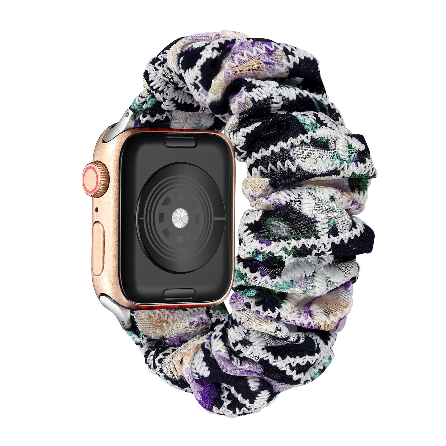 Dây Da Khóa Kim Loại Cho Đồng Hồ Apple Watch 6 Se 5 4 3 44mm 40mm 38mm 42mm