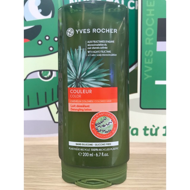 [2023] Dầu xả tóc nhuộm 200ml  Yves Rocher