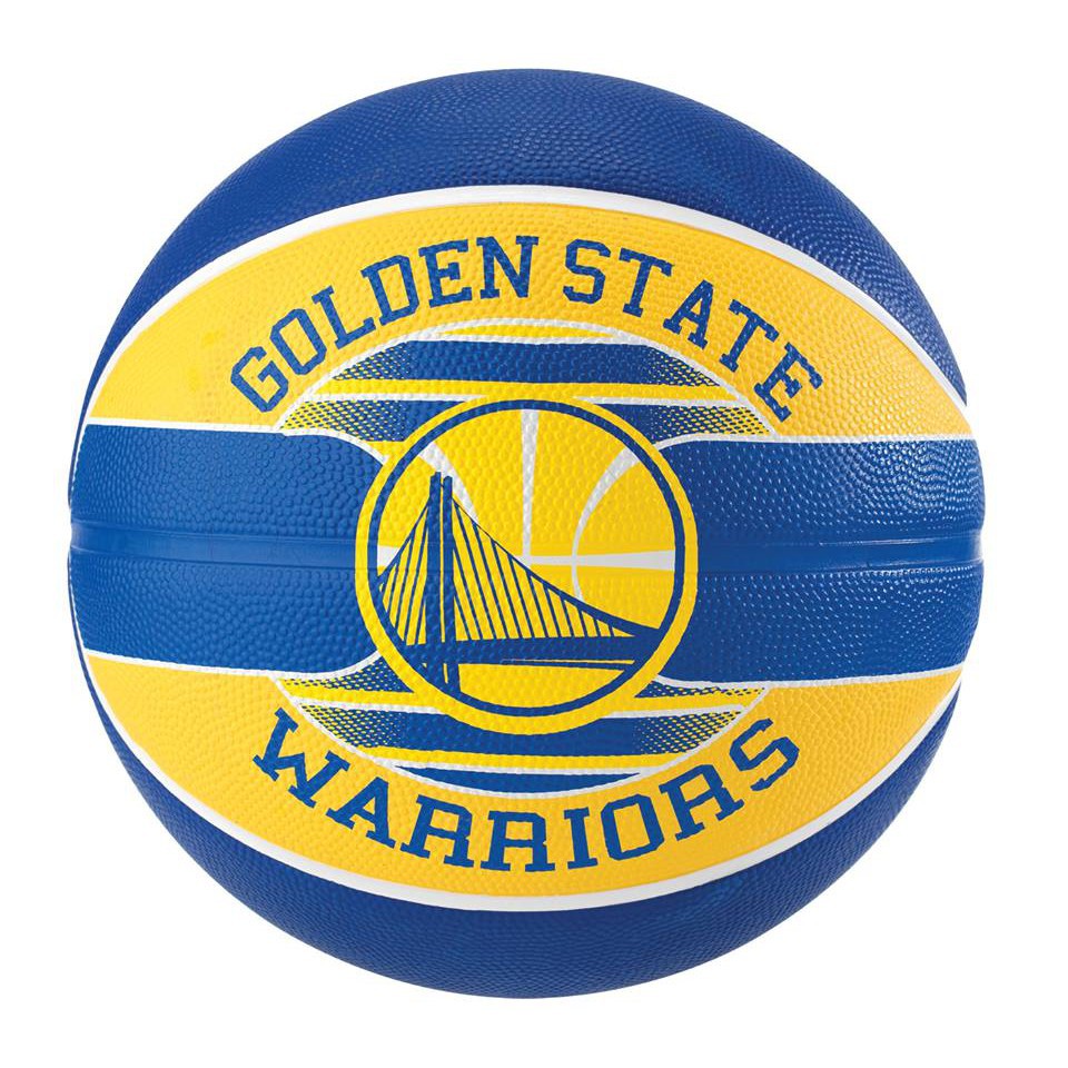 Quả bóng rổ Spalding NBA Team series Golden State Warriors số 7 (83-515Z) - Tặng kèm kim bơm và túi lưới đựng