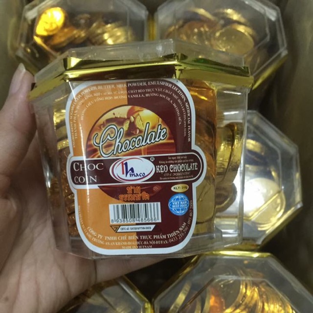 Kẹo socola đồng xu