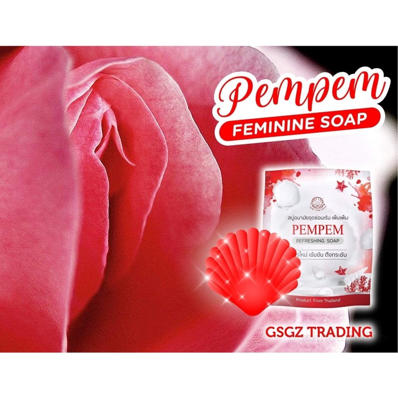 Xà phòng làm hồng se khít cô bé PEMPEM REFRESHING SOAP