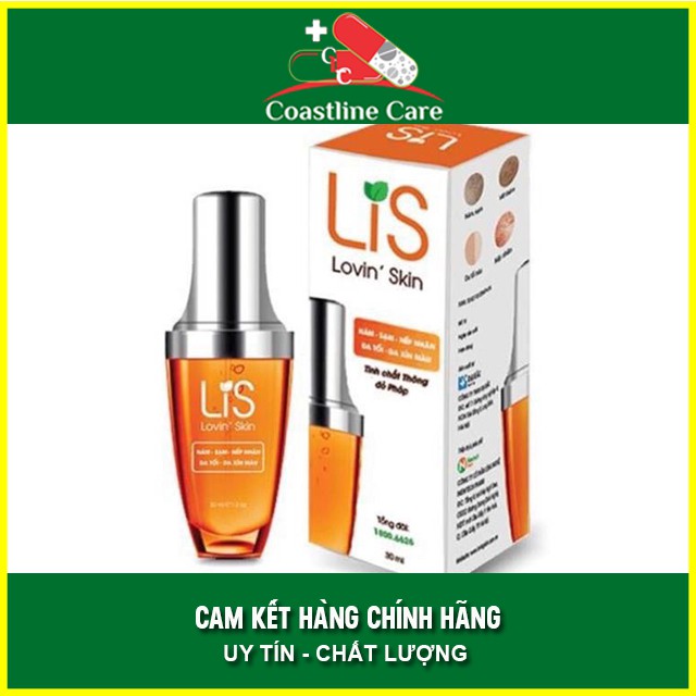 Gel Dưỡng Da Thông Đỏ Pháp LiS Lovin' Skin - Giúp làm mờ vết nhăn, vết thâm, sạm, nám, tàn nhang