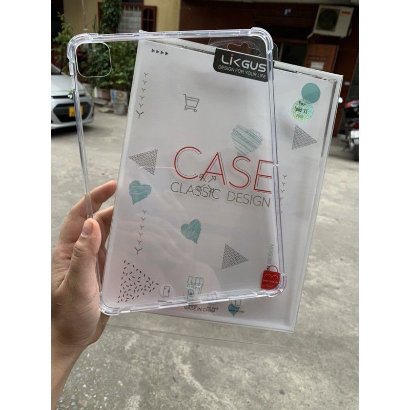 Ốp Lưng Likgus chống sốc iPad Air Air 2, Gen 5, Gen 6 9.7inch, 10.2 Gen 7, Gen 8, Air 4, Pro 11 2020, Pro 12.9 2020/2021