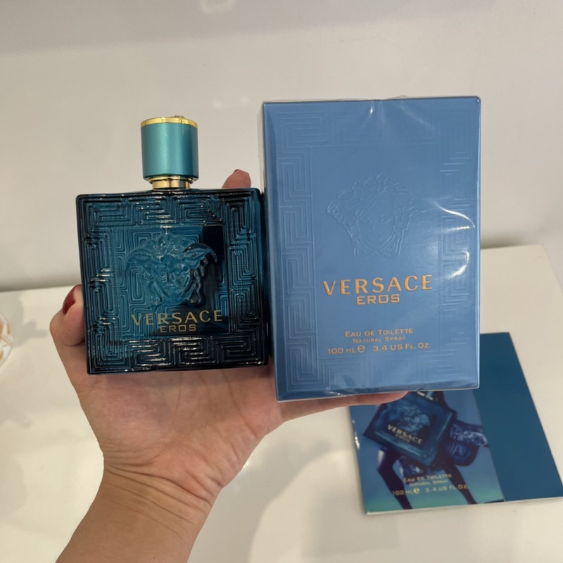 Nước hoa Nam Vesace lịch lãm cho nam -  Dầu thơm nam dung tích 100ml hương thơm nam tính -Biluxurytuson