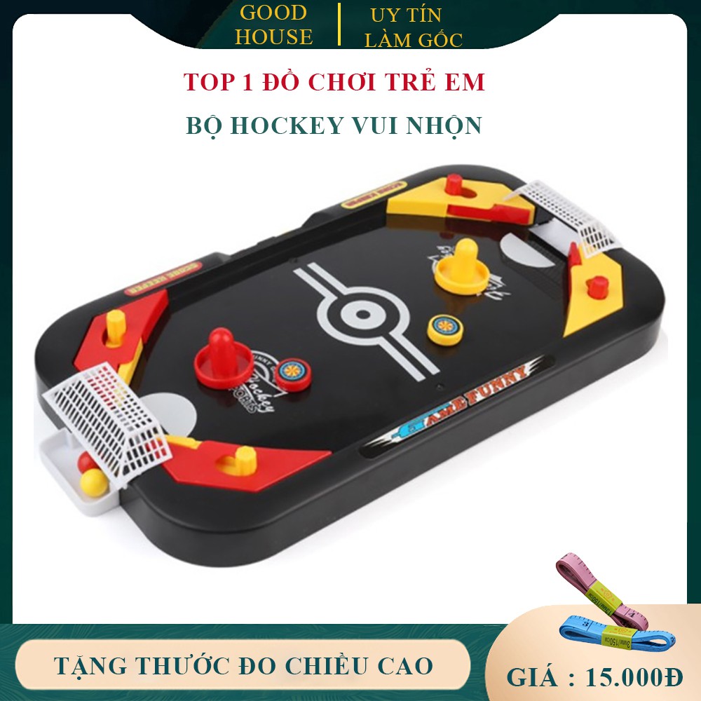 Đồ chơi trẻ em,trò chơi đối kháng 2 chế độ chơi bóng trên băng Air Hockey thể thao cho gia đình, trẻ nhỏ