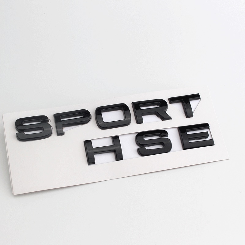 Logo Dán Trang Trí Đuôi Xe Hơi Thể Thao Land Rover SPORT HSE