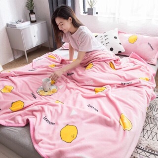 Chăn mền lông tuyết mỏng hè thu