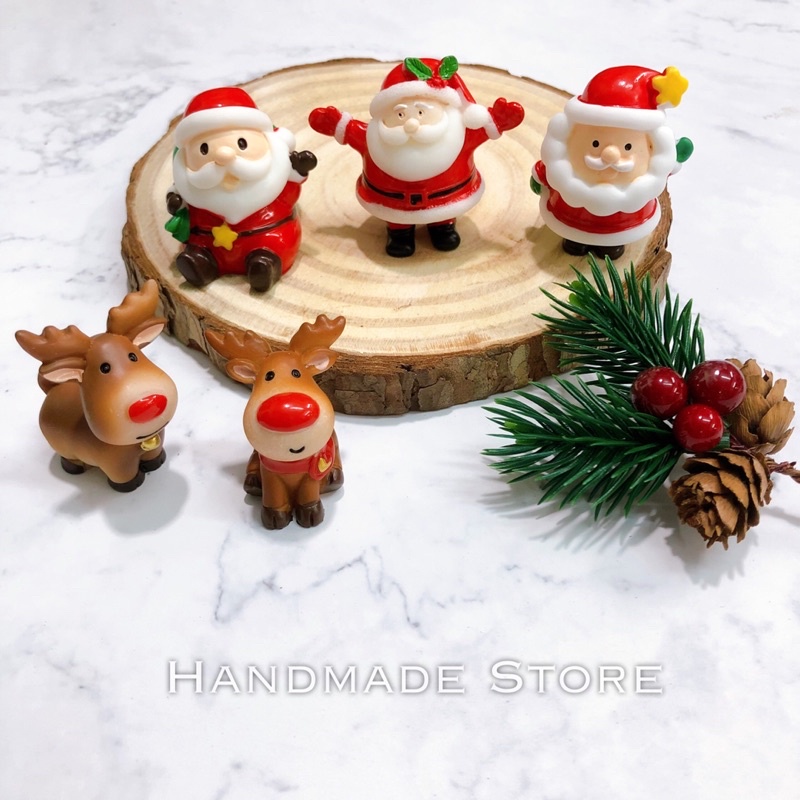 Mô hình ông già noel - Mô hình tĩnh trang trí