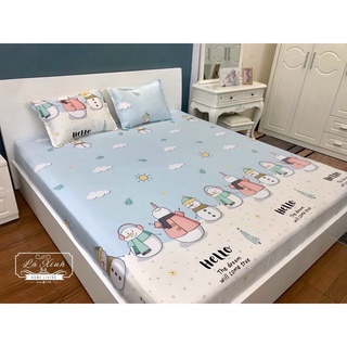 [SIÊU HOT] Set Ga Gối Cotton Tencel Mẫu Mới