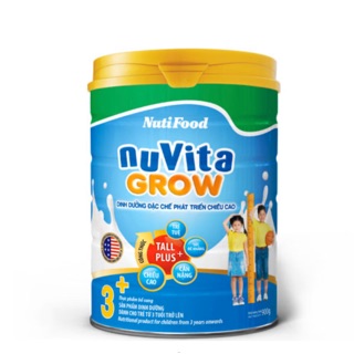 Sữa bột Nutifood Nuvita Grow 3+ 900g