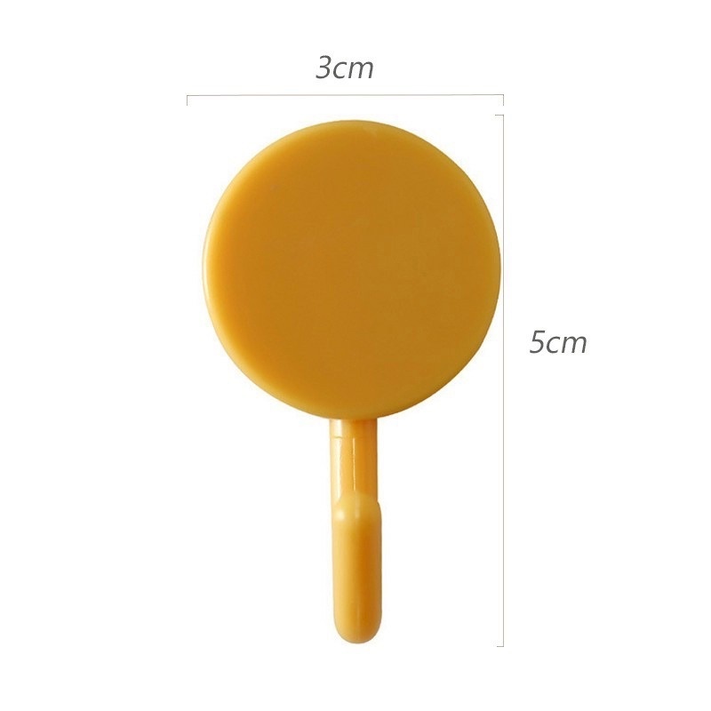 Set 10 Móc Treo Đồ Dán Tường Đa Năng Không Để Lại Dấu Vết