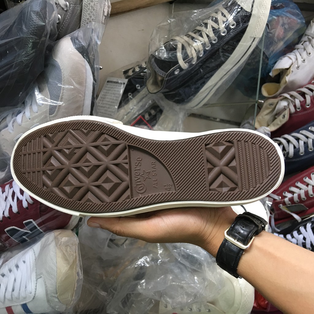 [Mã NOLAN50k giảm ngay 50k] Giày Sneaker Nam Nữ Converse CDG Play Black High (fullbox+freeship)