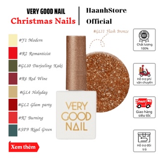 Sơn gel cao cấp Hàn quốc tông màu giáng sinh Very good nail chính hãng [ 1 chai]