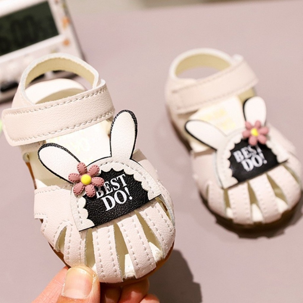 Sandal Bé Gái Tập Đi Hình Thỏ Mã Best Do Từ 0-2 Tuổi SD08