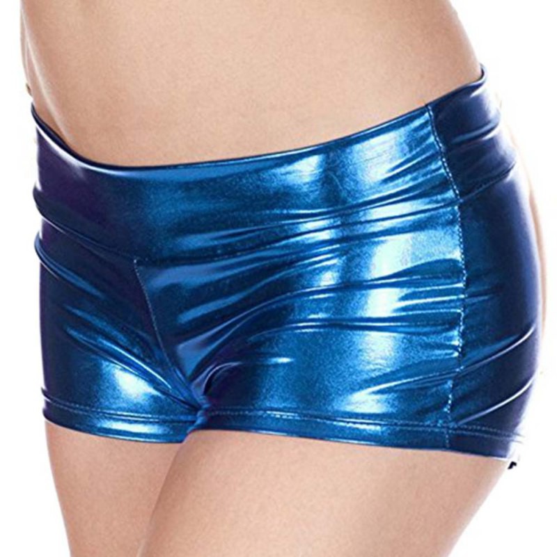 Quần ngắn da bóng kiểu dáng quyến rũ | BigBuy360 - bigbuy360.vn