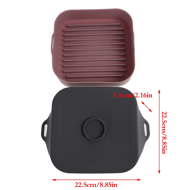 Khay silicon cho nồi chiên không dầu đa năng tiện dụng